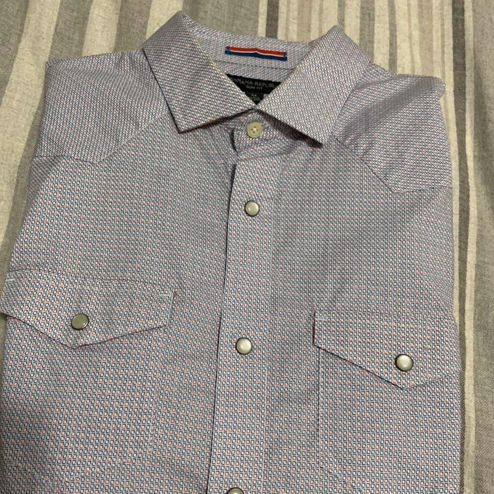 Banana Republic Button Down-EUC